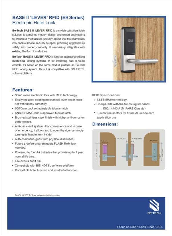 BASE II LEVER RFID_Datasheet_English_2019May24.PDF 