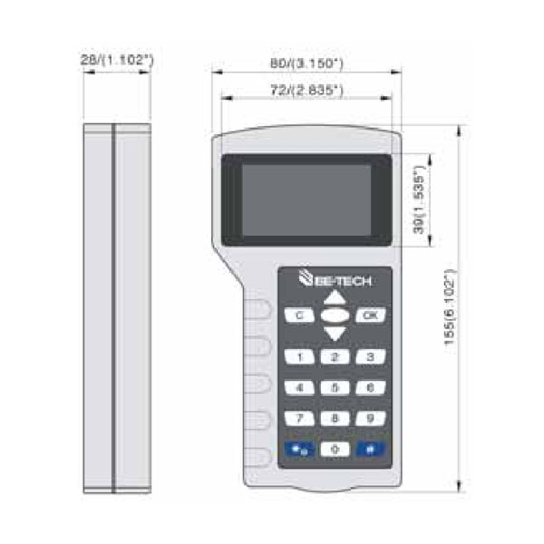 Handheld Service Unit SPECIFICATIONS