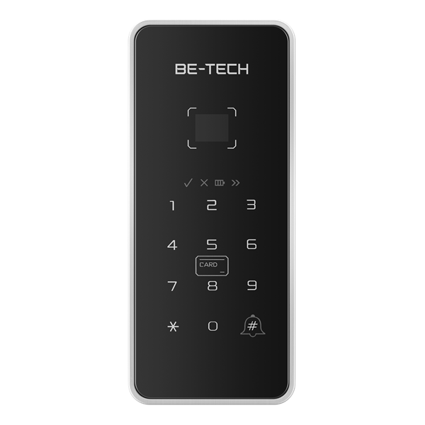Be-Tech Premium Finger print Digital Rim Lock with 5-way unlocking option