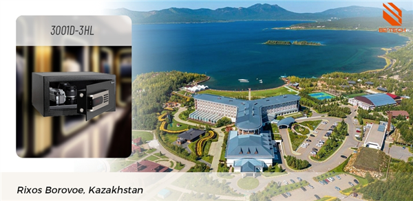 Be-Tech Hotel Room Safes For 5-star Luxury Hotel Rixos Borovoe
