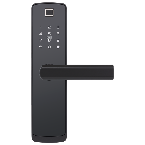FINGERPRINT AND RFID CARD AND TOUCHPAD DIGITAL DOOR LOCK -K6FMT
