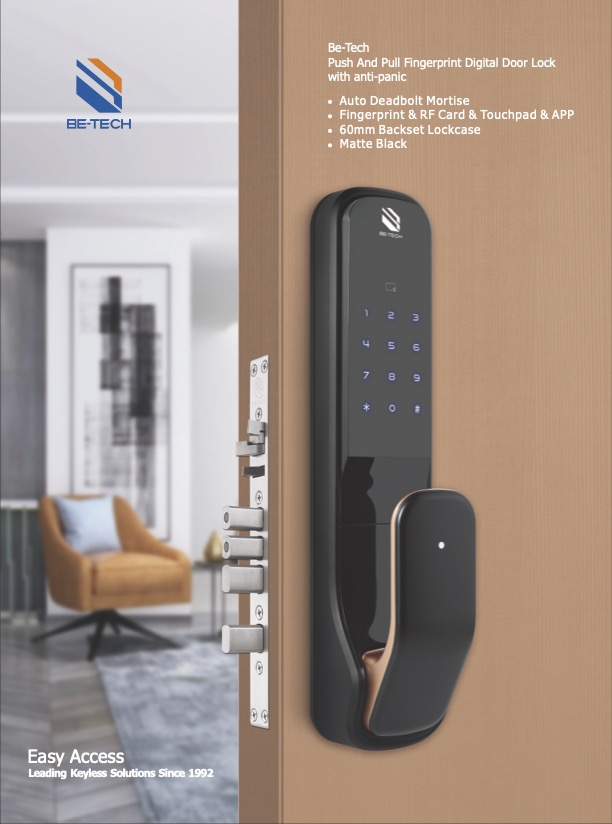 Push And Pull Fingerprint Digital Door Lock-T170FMTL.pdf