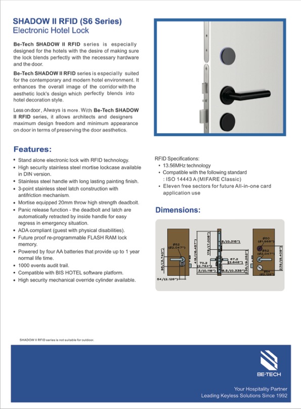 Shadow II RFID_Datasheet English 2022
