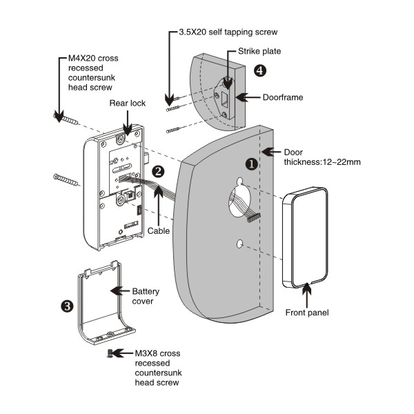 Cyber II Touch Installation