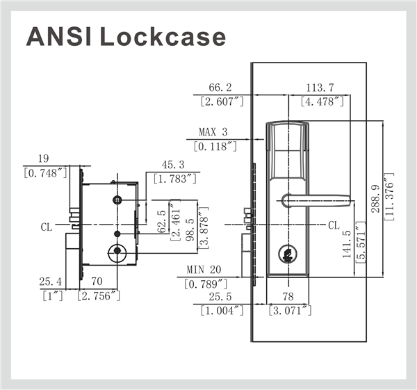 ANSI Lockcase