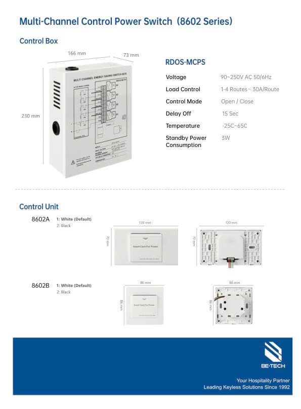 Multi-Channel Control Power Switch(8602 Series)-202506