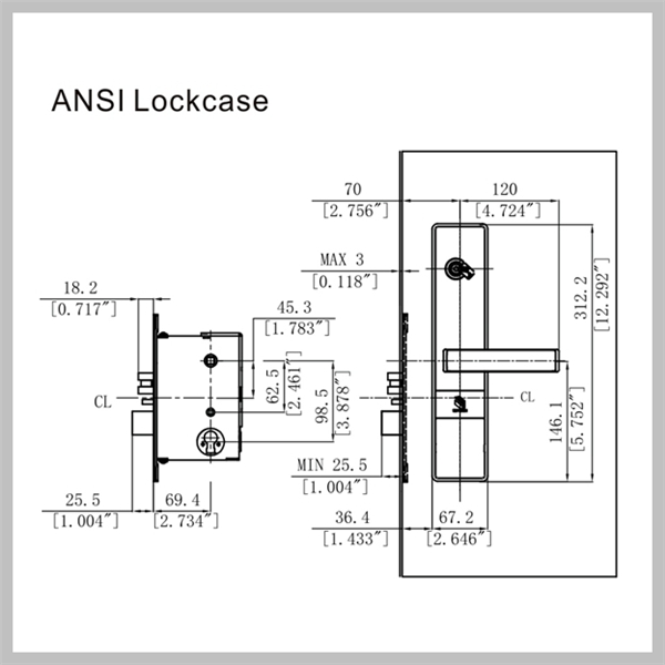 ANSI Lockcase