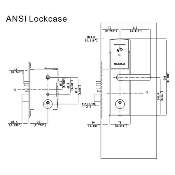 ANSI Lockcase